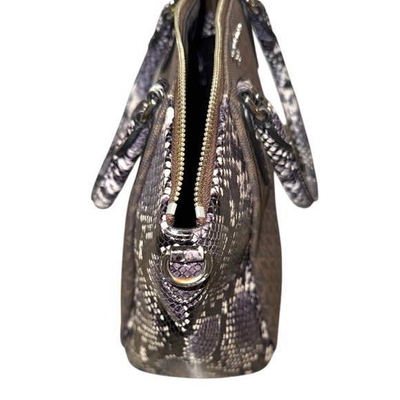 Two-Piece Michael Kors Snakeskin Satchel & Crossbody Bag Set | Day to Night - Picture 7 of 15